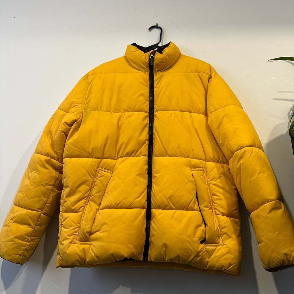 Yellow Puffer Jacket